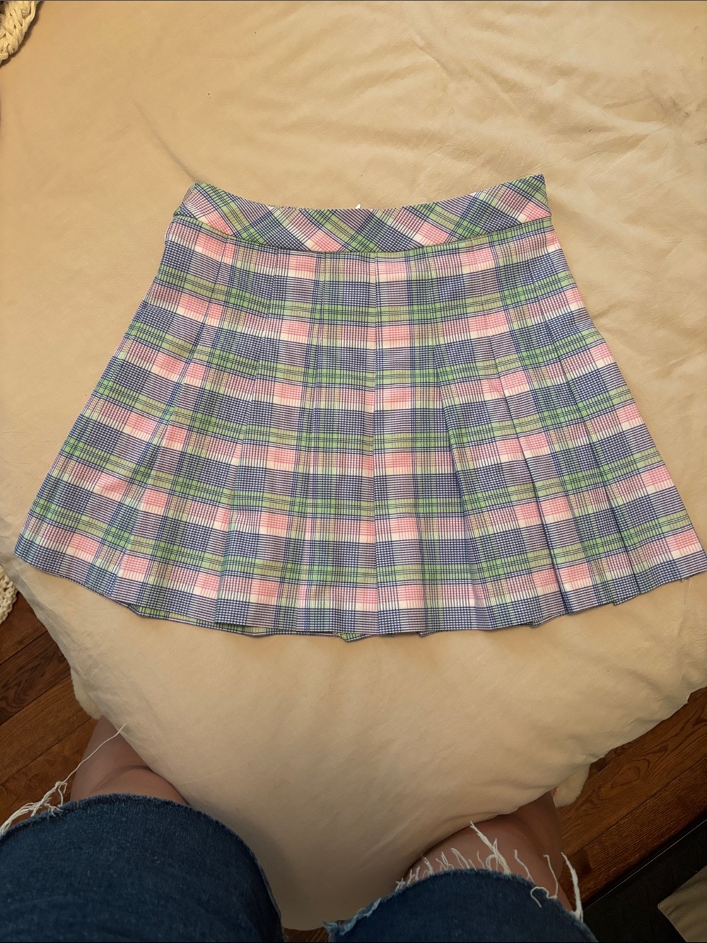 Sunday best pleated skirt size 4